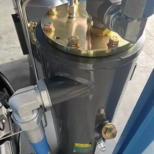 two stage screw compressor