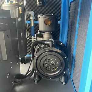 two stage screw compressor